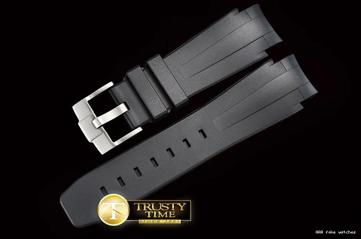 DeepSea ROLACC028D – Strap Rolex For Black B Vulcanized Rubber 1101